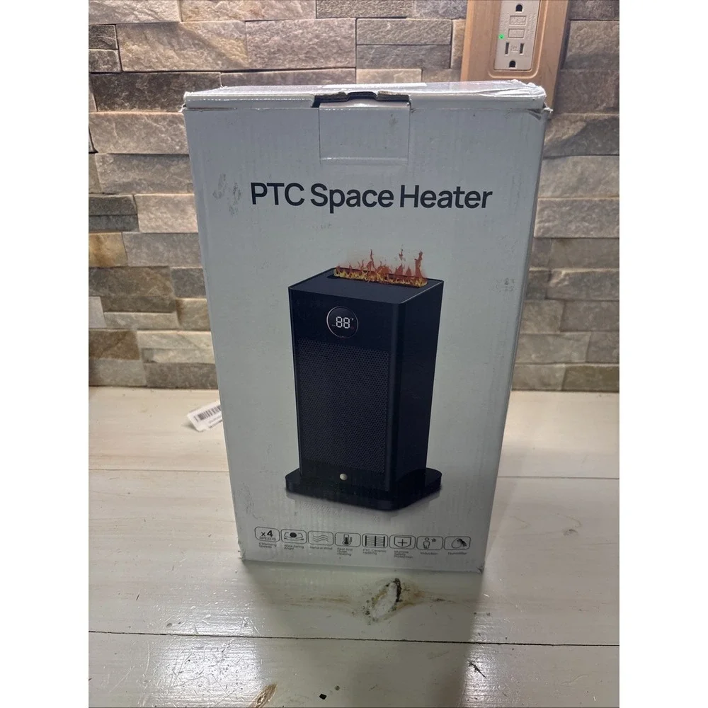 PTC Space Heater + Humidifier | 1500W |‎ Remote | Oscillating